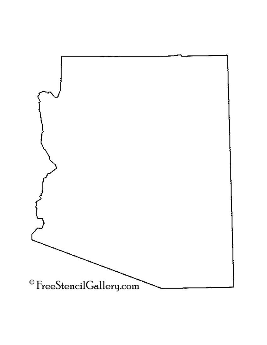 Arizona Stencil