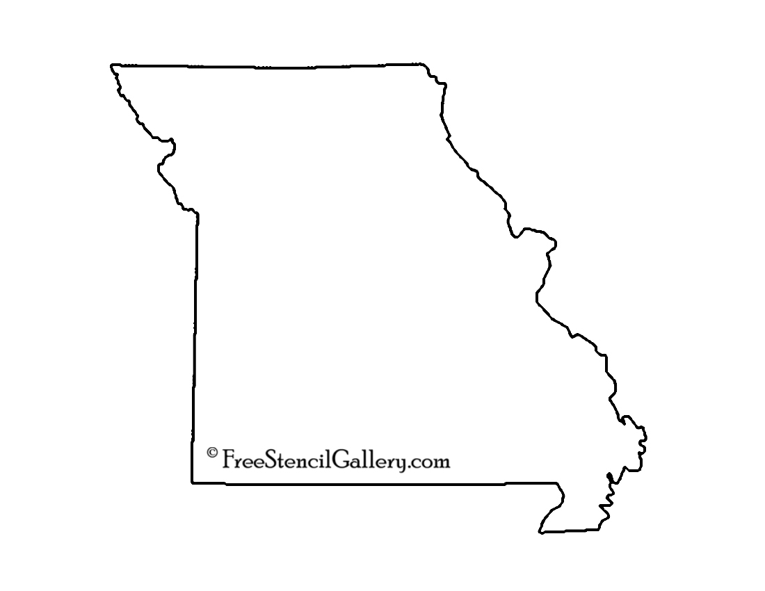 Missouri Stencil