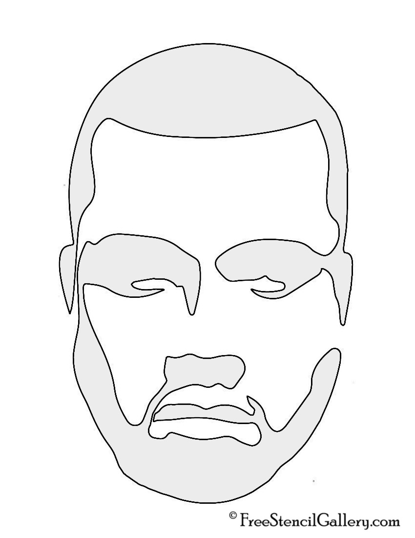 Kanye West Stencil Free Stencil Gallery