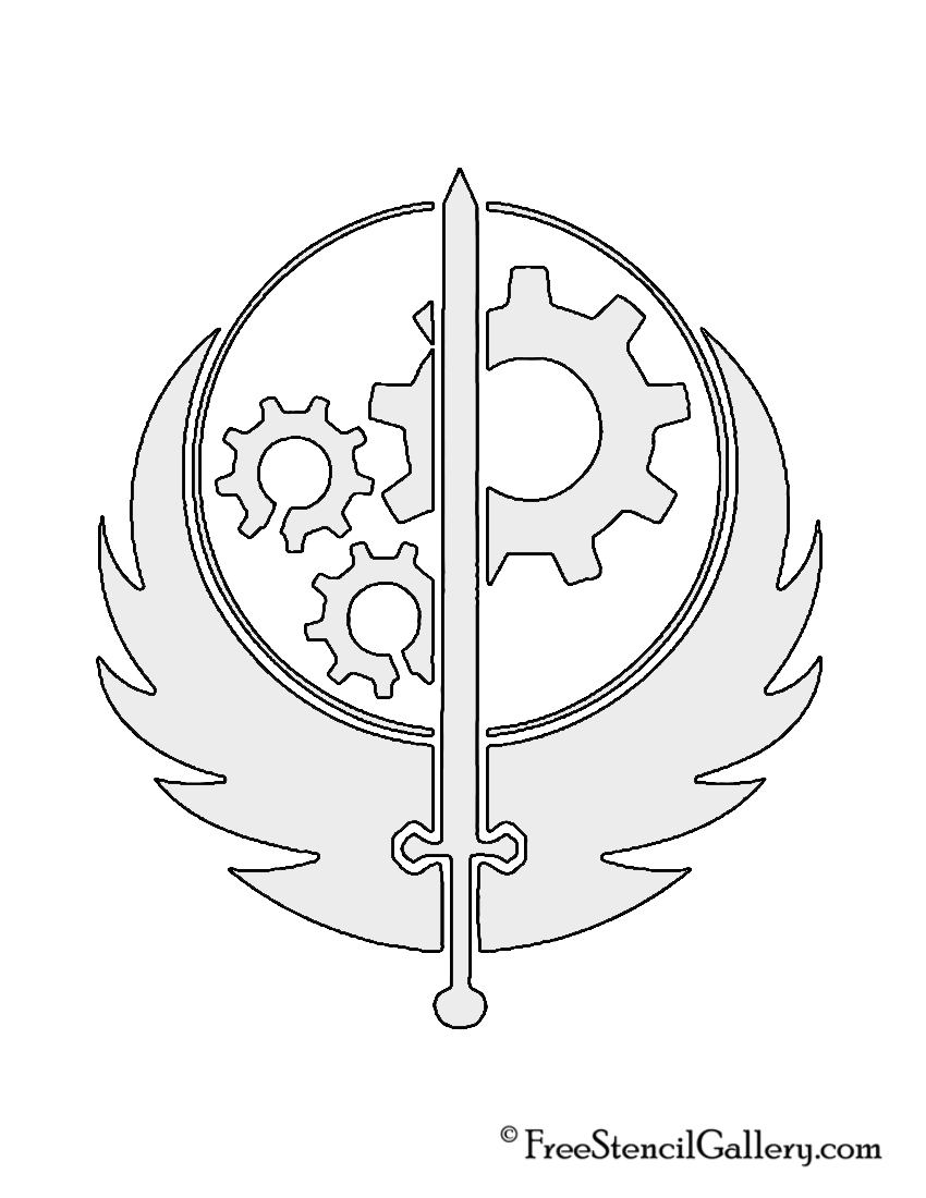 Fallout - Brotherhood of Steel Logo