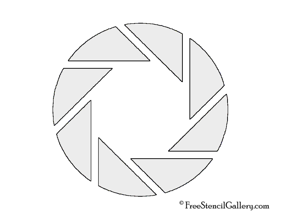 Portal - Aperture Science Inc Logo Stencil