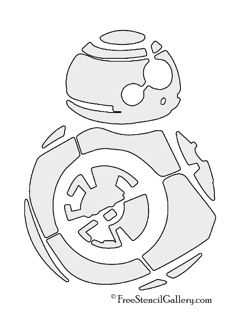 BB-8 Stencil
