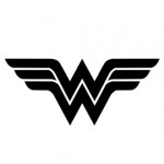 Wonder Woman Symbol Stencil