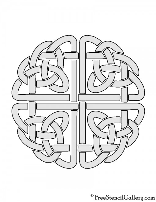 Celtic Knot Stencil