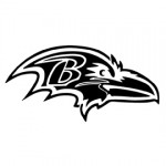 NFL Baltimore Ravens Stencil