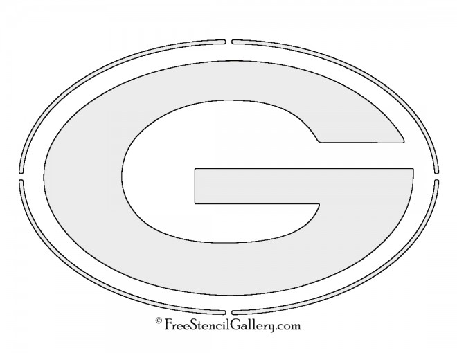 NFL Green Bay Packers Stencil