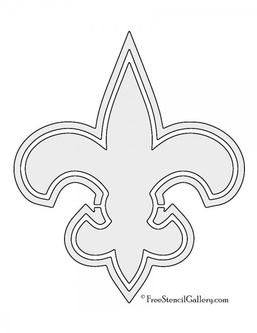 NFL New Orleans Saints Stencil