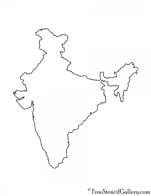 India Stencil