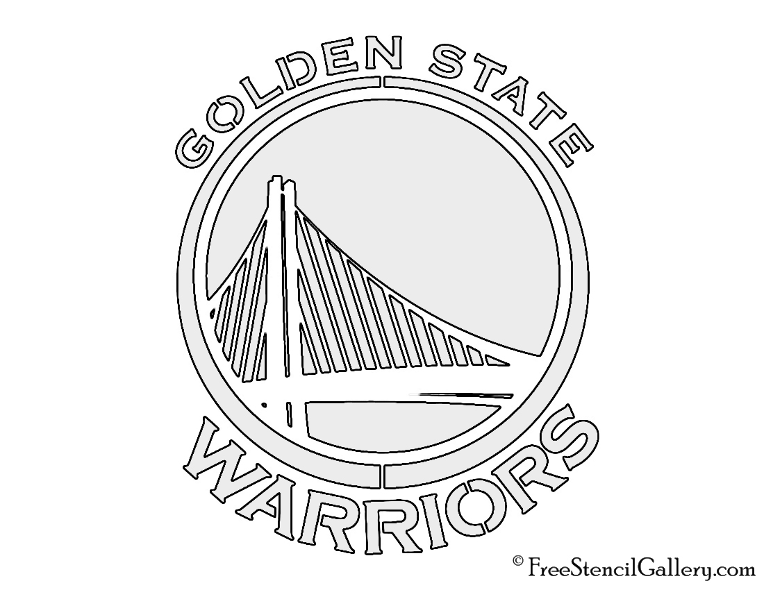 Golden State Warriors Coloring Pages Learny Kids