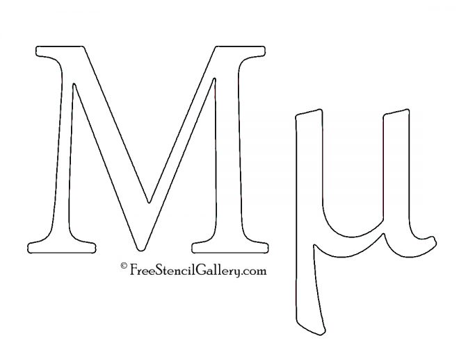Greek Letter - Mu