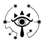 Zelda - Breath of the Wild Sheikah Eye Logo Stencil