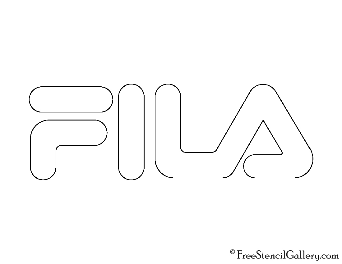 Fila Logo Stencil Stencil Gallery