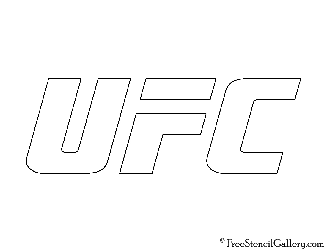 UFC Logo Stencil | Free Stencil Gallery