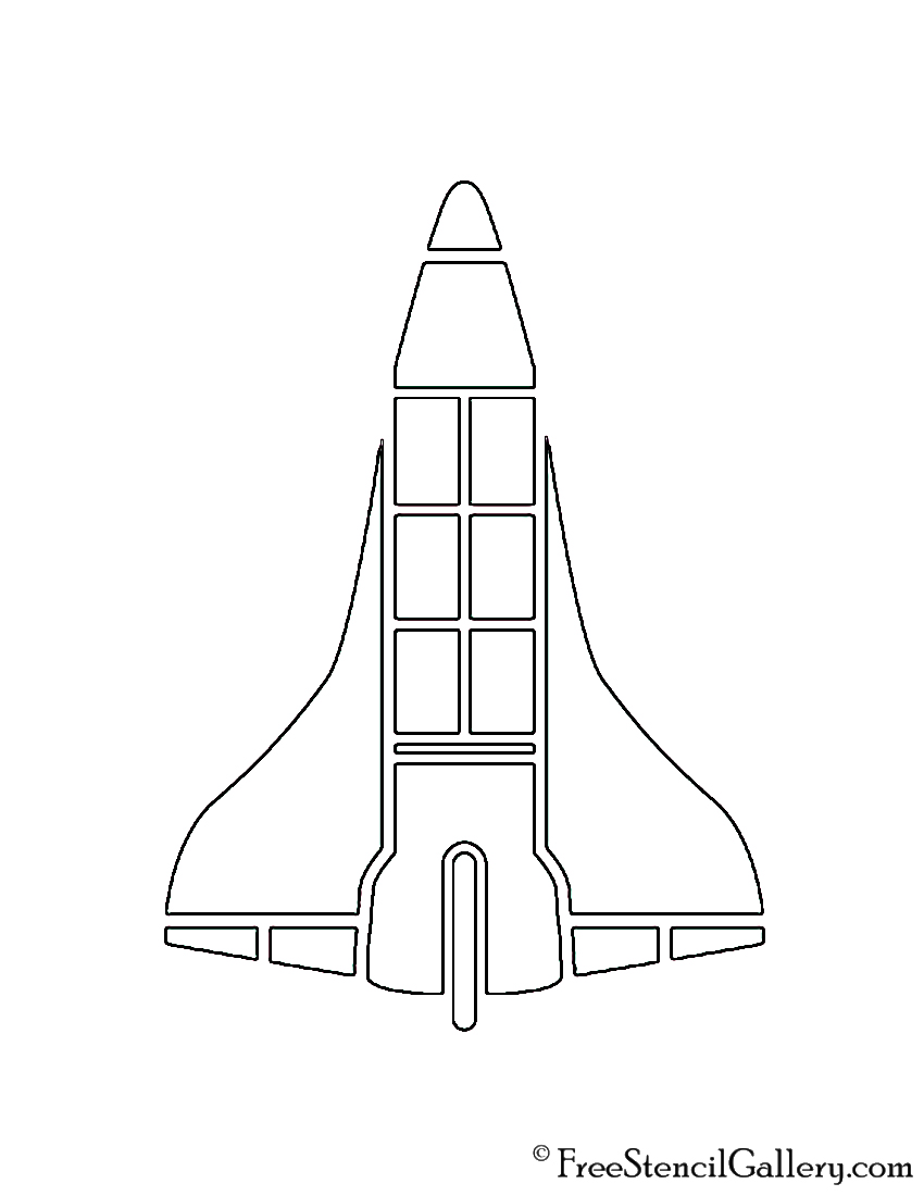 space-shuttle-03-stencil-free-stencil-gallery