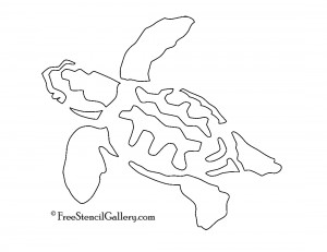 Sea Turtle Stencil | Free Stencil Gallery