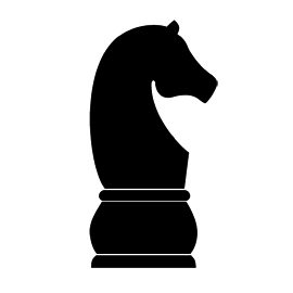 Chess Piece – Knight Stencil