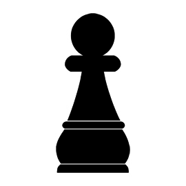 Chess Piece - Pawn Stencil