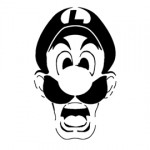 Luigi’s Mansion Stencil