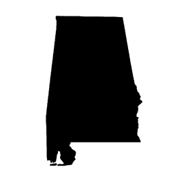 Alabama Stencil