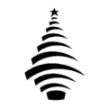 Christmas Tree Stencil 16