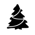 Christmas Tree Stencil 18