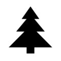 Christmas Tree Stencil 19