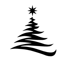 Christmas Tree Stencil 20