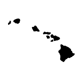 Hawaii Stencil