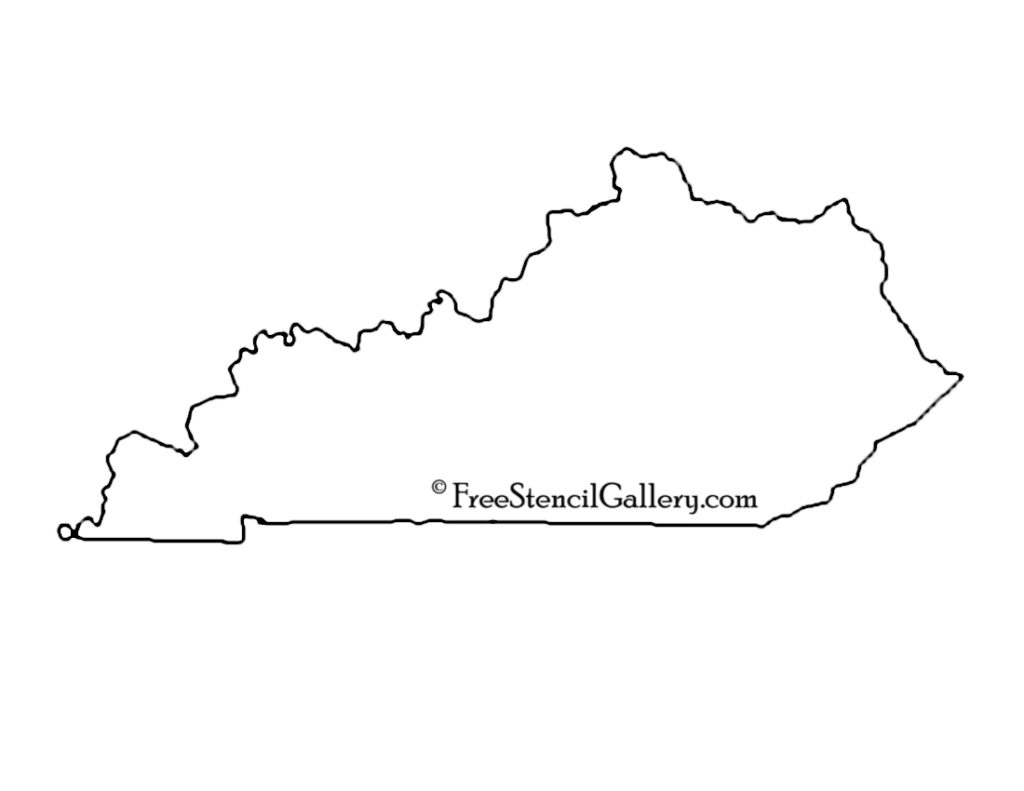 Kentucky Stencil | Free Stencil Gallery