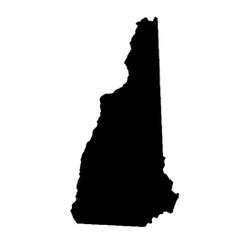 New Hampshire Stencil