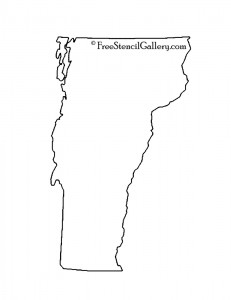 Vermont Stencil | Free Stencil Gallery