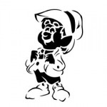 Keebler Elf Stencil