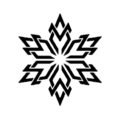 Snowflake Stencil 06