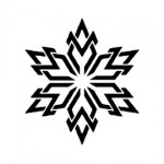 Snowflake Stencil 06
