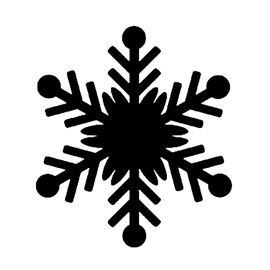 Snowflake Stencil 07
