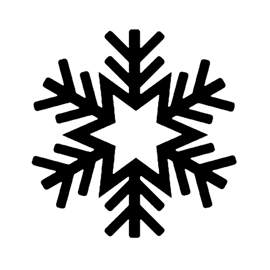 Snowflake Stencil 08