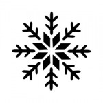Snowflake Stencil 09