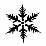 Snowflake Stencil 16