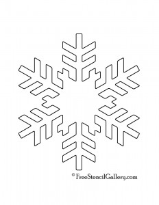 Snowflake Stencil 18 | Free Stencil Gallery