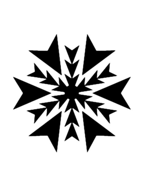 Snowflake Stencil 19