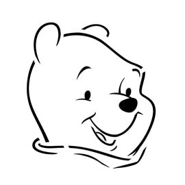 Winnie the Pooh Stencil