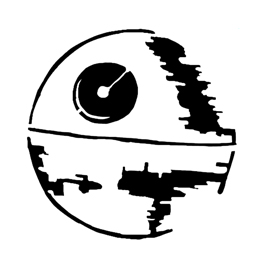 Death Star Stencil