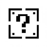 Mario Brothers - Coin Block Stencil