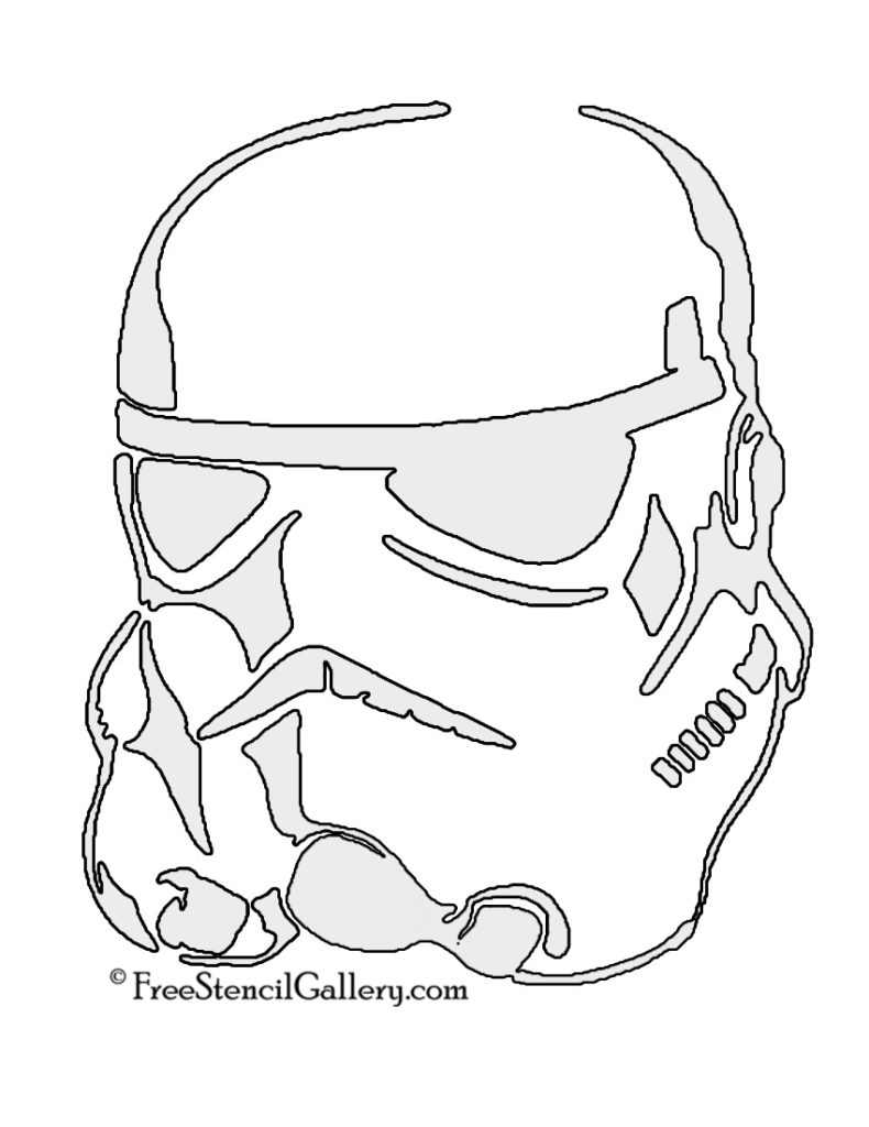 stormtrooper helmet template foam