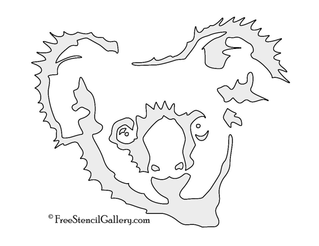 Koala Stencil Free Stencil Gallery