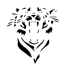 Tiger Stencil 02