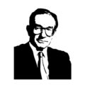 Alan Greenspan Stencil