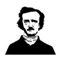 Edgar Allan Poe Stencil