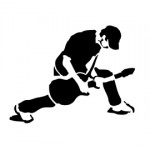 Rock Guitarist Stencil