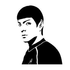 Spock Stencil 02
